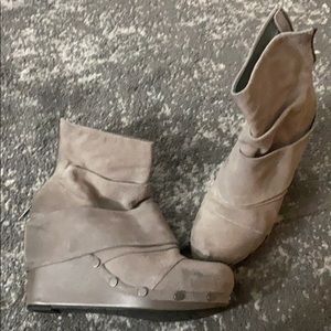 OTBT wedge booties, great condition!